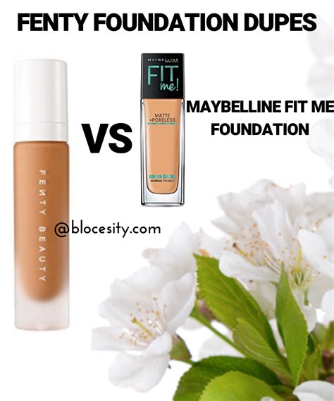 fenty perfume dupe|drugstore dupe for fenty foundation.